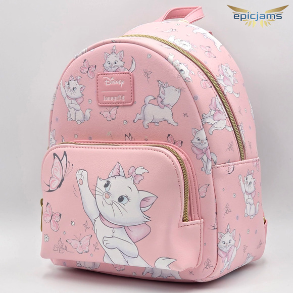 Loungefly Disney The Aristocats Marie Butterfly Pink Mini Backpack New main image 4